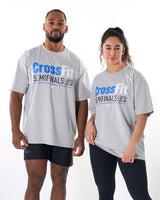 CrossFit® Smurf Patchwork - Renegade Games T-shirt oversize unisexe