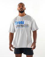 CrossFit® Smurf Patchwork - Renegade Games T-shirt oversize unisexe