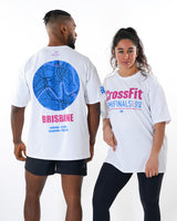 CrossFit® Smurf Map Collector - TORIAN PRO T-shirt oversize unisexe