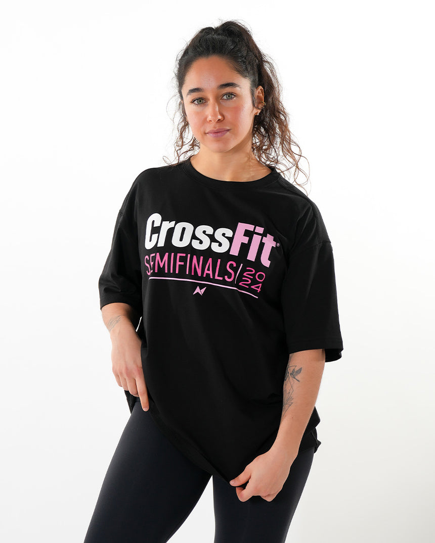 CrossFit® Smurf Patchwork - TORIAN PRO Unisex oversized T-shirt