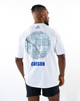 CrossFit® Smurf Map Collector - WEST COAST CLASSIC T-shirt oversize unisexe