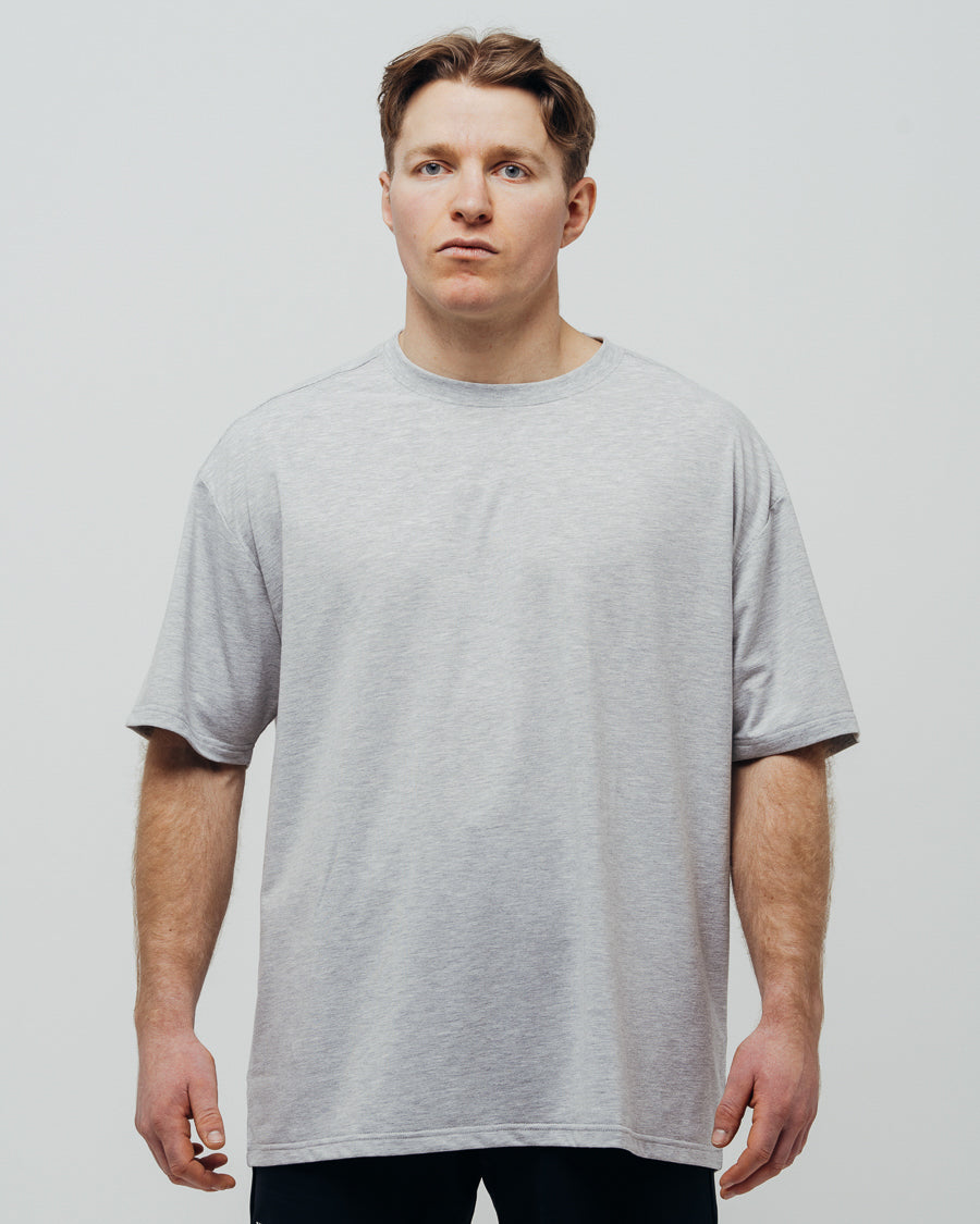 Unisex Basic Oversized T-shirt - Grey