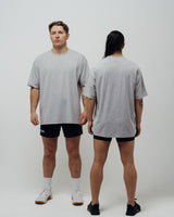 Unisex Basic Oversized T-shirt - Grey