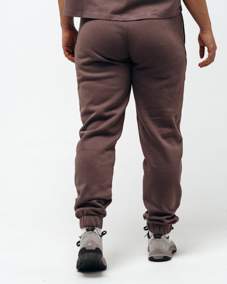 Women's Cozy Joggers - Brick Brown