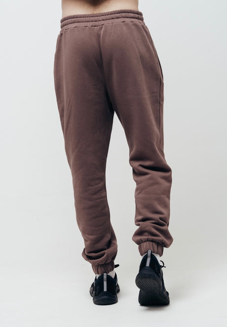 Men's Cozy Joggers - Brick Brown