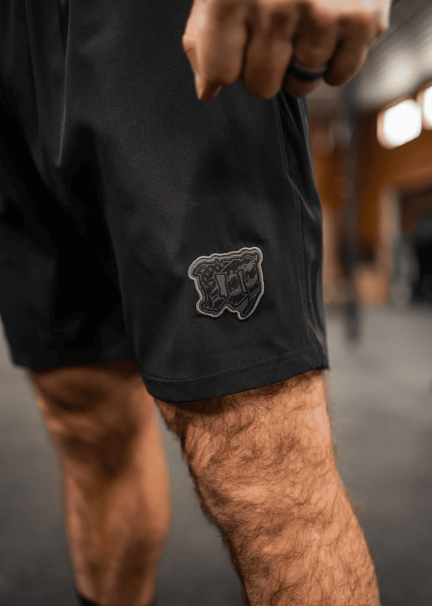 Short Mayhem Grit pour homme 7,5" - Noir