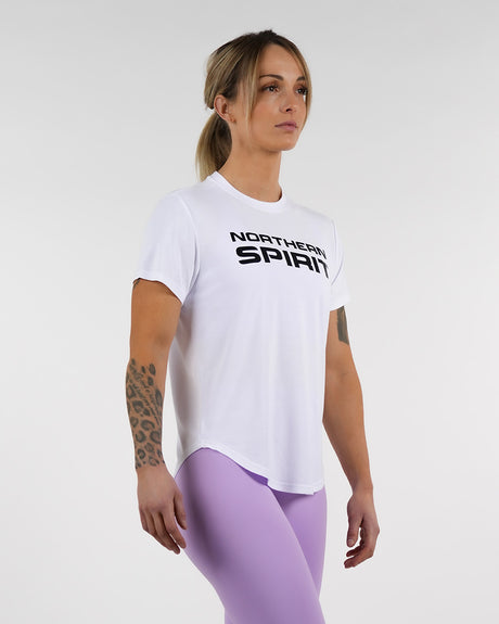 NS Epaulet T-shirt coupe régulière pour femme