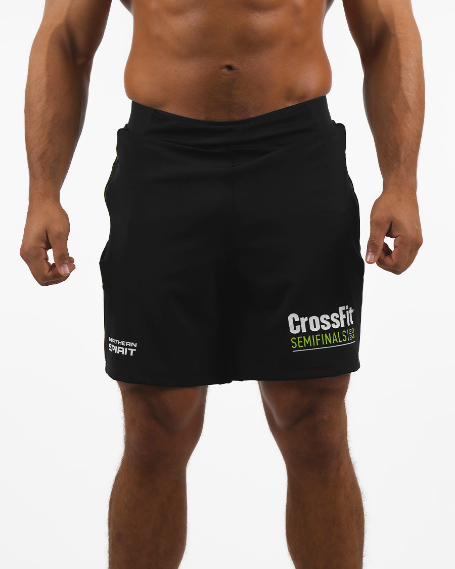 CrossFit® Knight - Short de sport stretch slim fit pour hommes 7" 