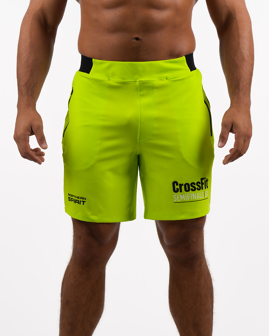 CrossFit® Knight - Short de sport stretch slim fit pour hommes 7" 