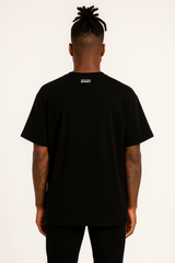 Unisex Stay True Oversized T-shirt - Black