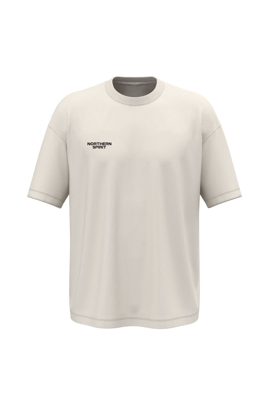 Unisex [Cult]ivate Oversized T-shirt - Beige