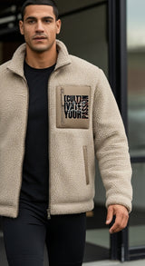 Unisex [Cult]ivate Sherpa Jacket - Beige
