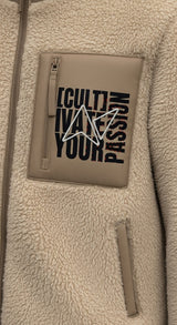 Unisex [Cult]ivate Sherpa Jacket - Beige